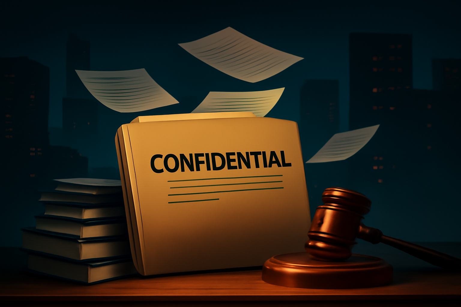 David Mercer legal thriller series banner